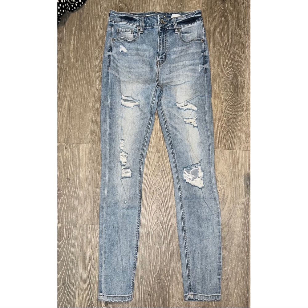 Eunina High Rise Skinny Jeans